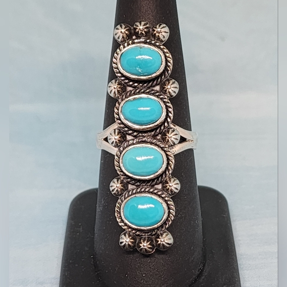 NWOT Jewelry - Sleeping Beauty Turquoise and Sterling Ring